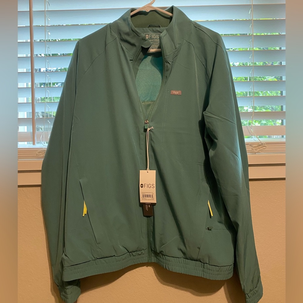 Figs men’s Cobaki jacket M hydrogreen